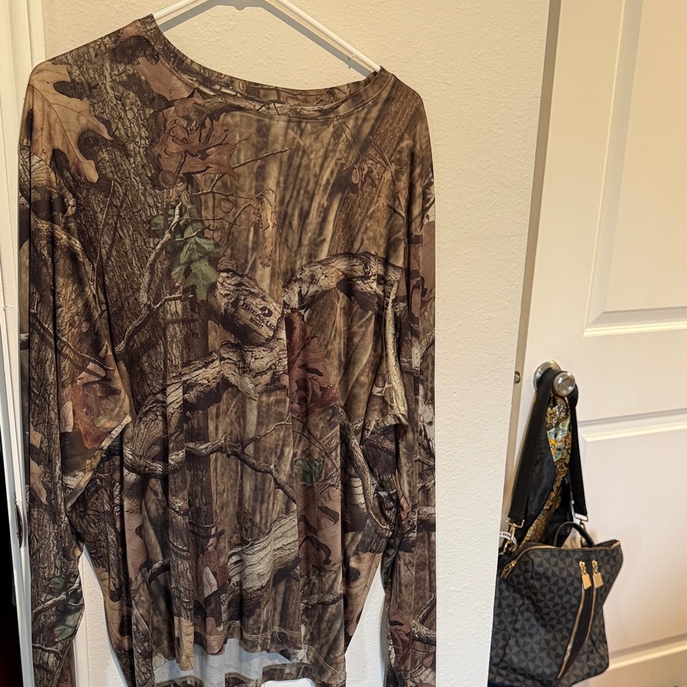 Mossy Oak Camouflage Long Sleeve Shirt